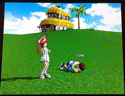 I kicked JP's ass immediately.