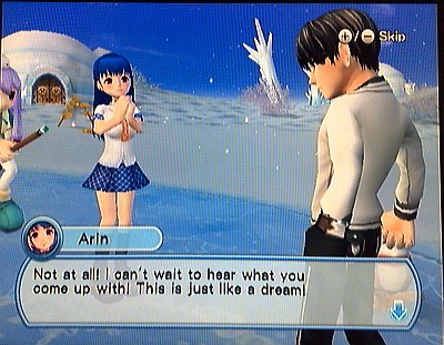 They began talking about pet names for each other. lol