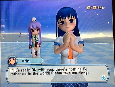 She is of course more than willing XD