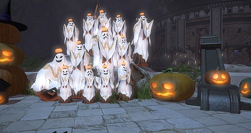 Halloween fun with my gathering linkshell