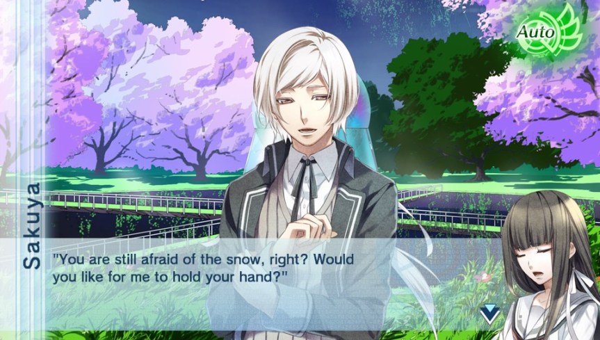 lol not only is she not afraid of snow, the next line has her say "i am not afraid of thunder!" like she should be