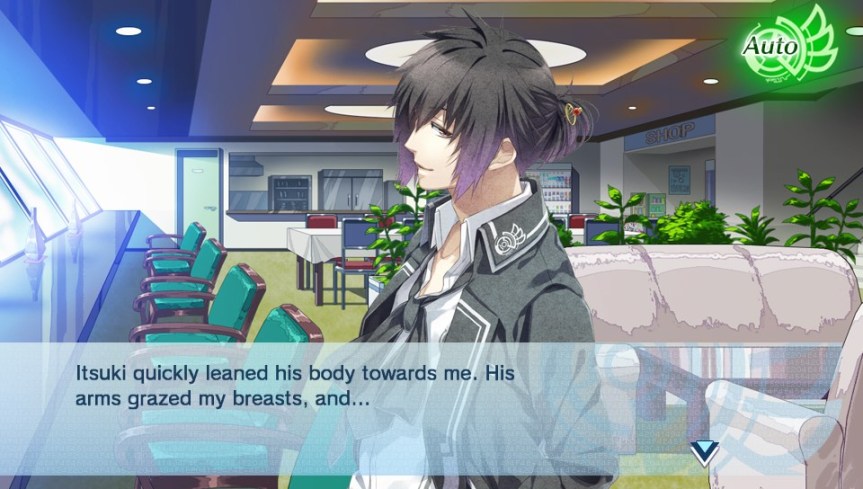 itsuki is a skilled PUA because he understands that after negging the HB10 you gotta initiate kino with her