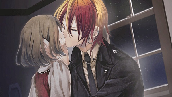 His sexyness is blinding, literally - where are her eyes?