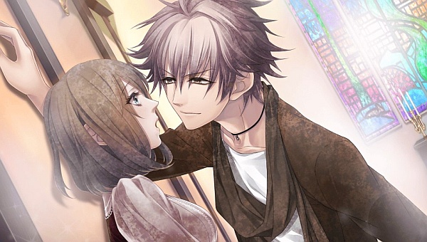 Apparently he was giving her mouth to mouth water in this scene but they forgot to draw the liquid being shot into her gaping maw.